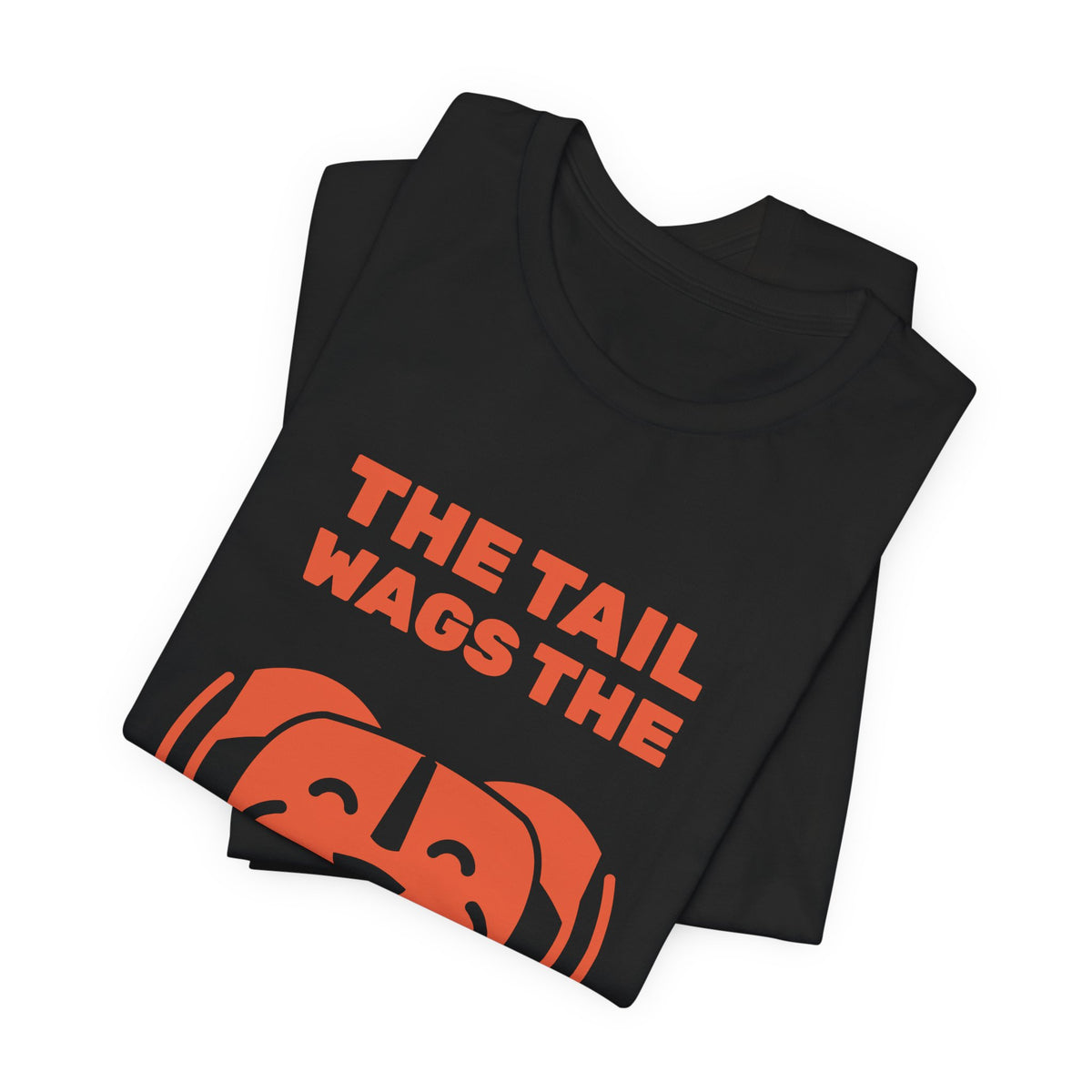 The Tail Wags the Whole Dog Tee (Orange)