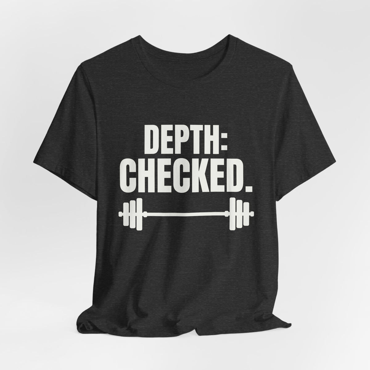 Depth: Checked Tee (Dark)
