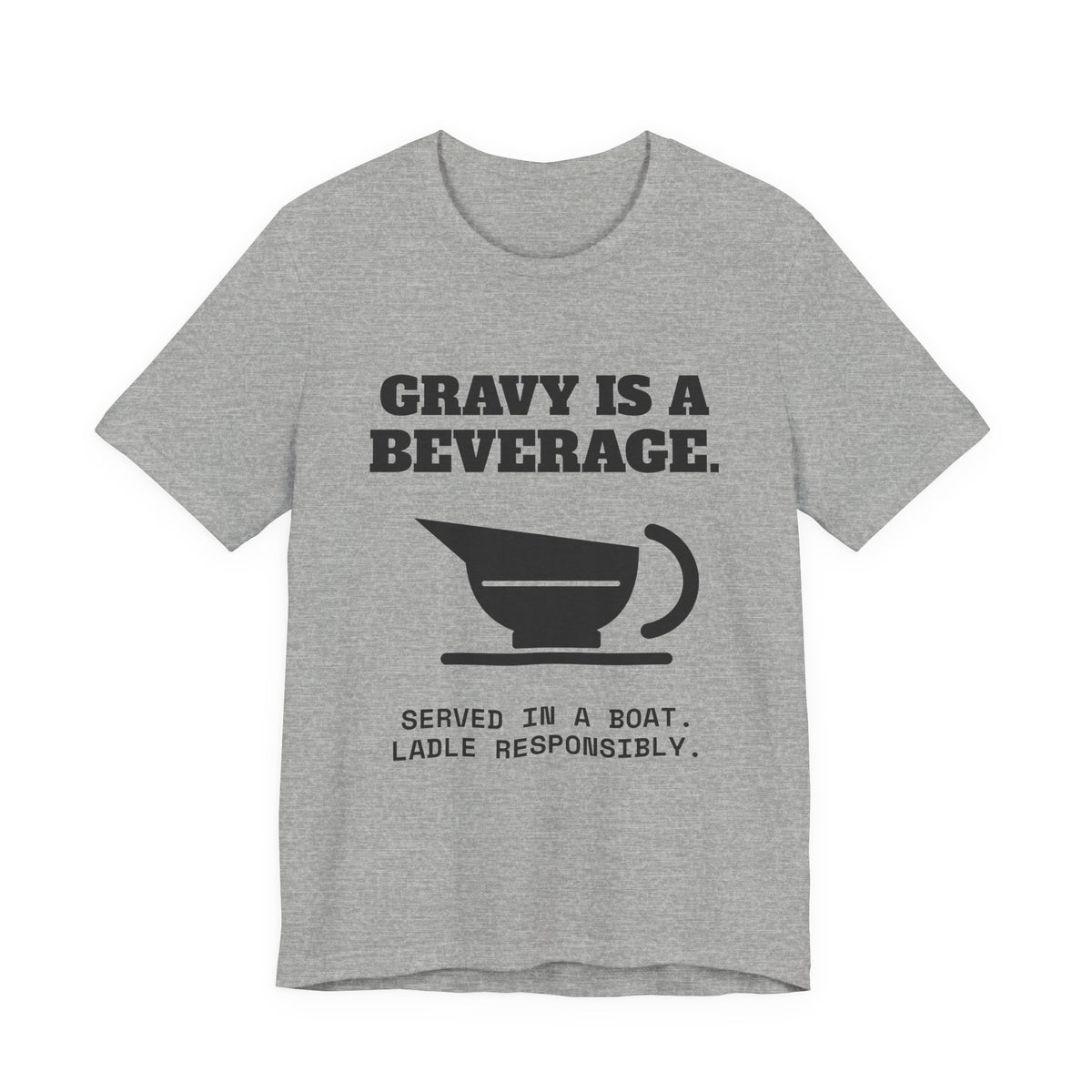 Gravy Is a Beverage Tee (Light)