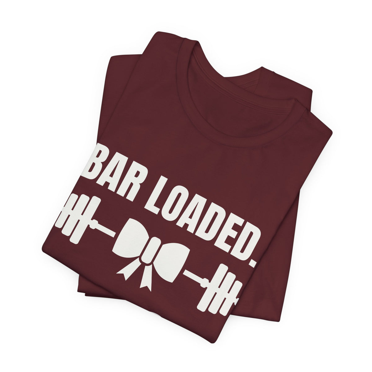 Bar Loaded. Bow On Tee (Dark)