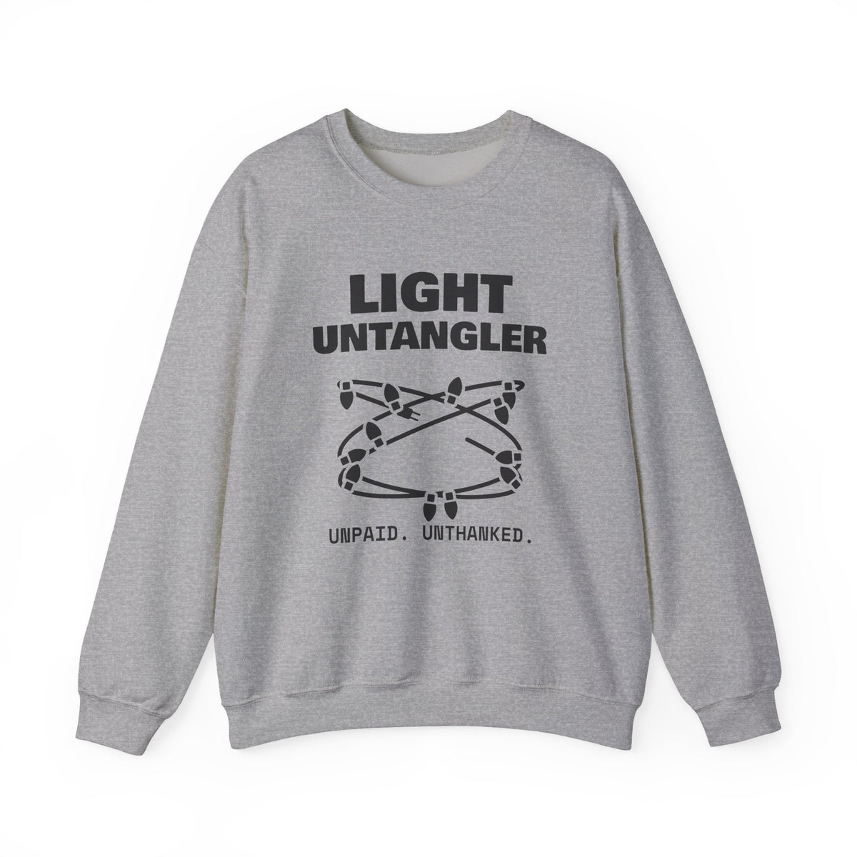 Light Untangler Crewneck Sweatshirt (Light)
