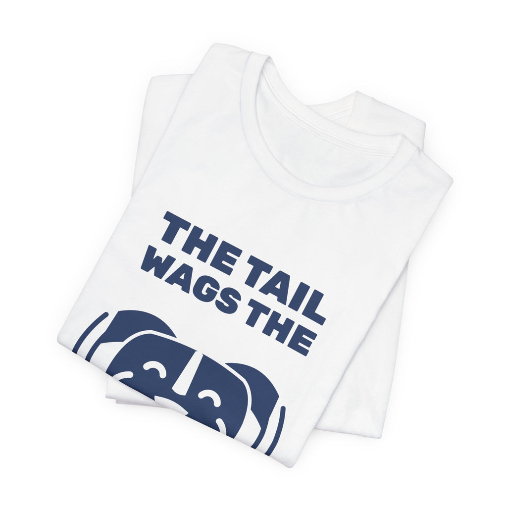 The Tail Wags the Whole Dog Tee (Navy Blue Ink)