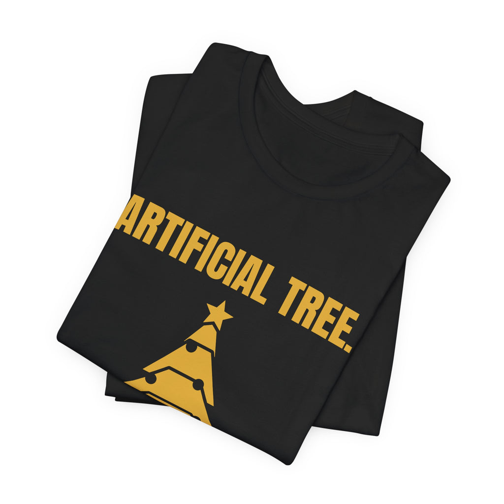 Artificial Tree Artificial Cheer Tee (Gold)