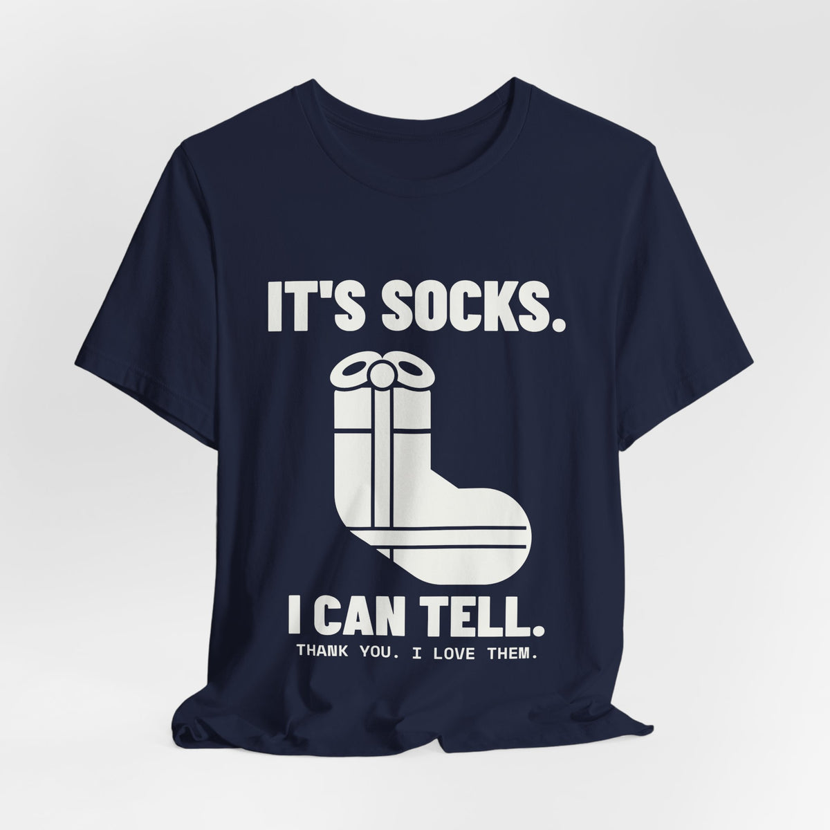 It's Socks I Can Tell Tee (Dark)