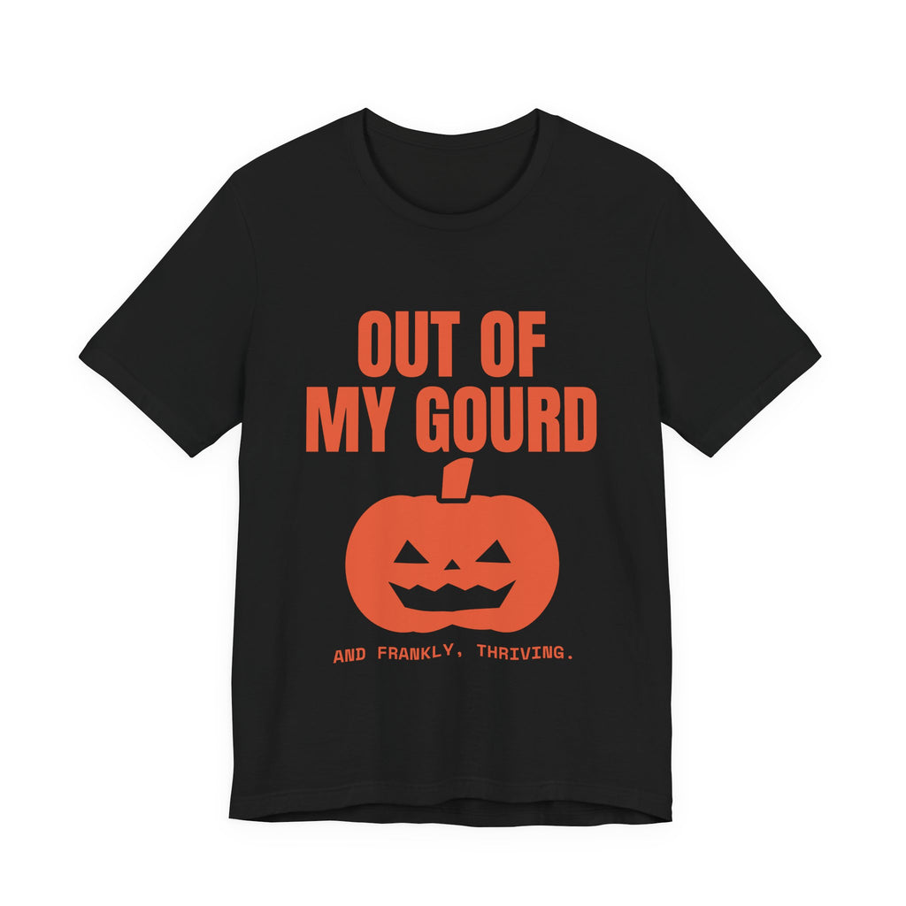 Out of My Gourd Tee (Black / Orange)