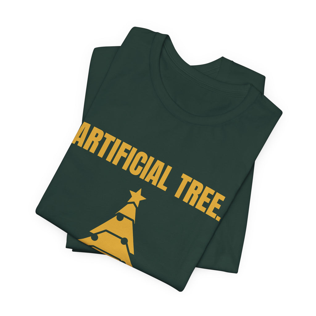 Artificial Tree Artificial Cheer Tee (Gold)