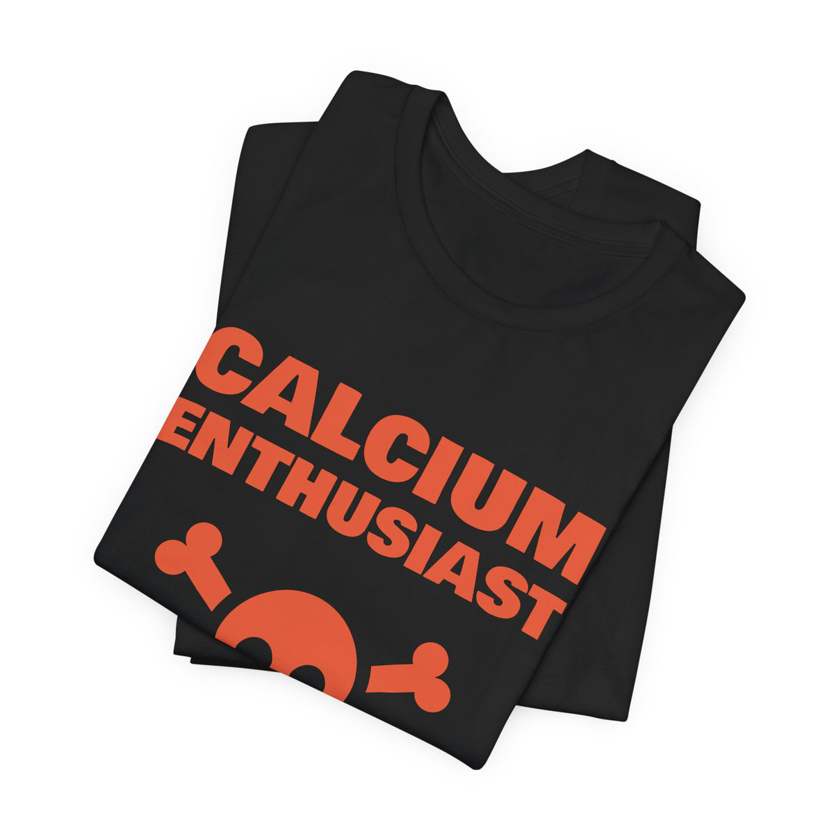 Calcium Enthusiast Tee (Black / Orange)