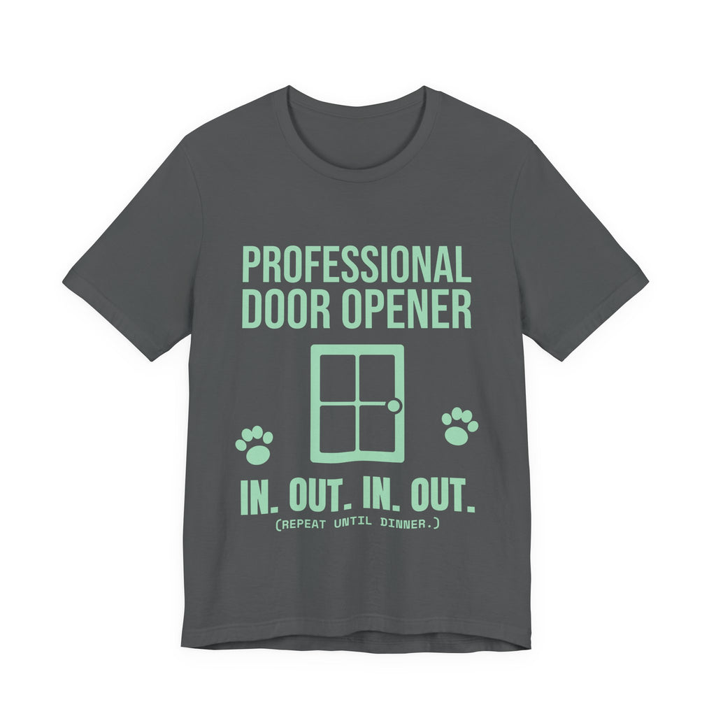 Professional Door Opener Tee (Mint Green Ink)