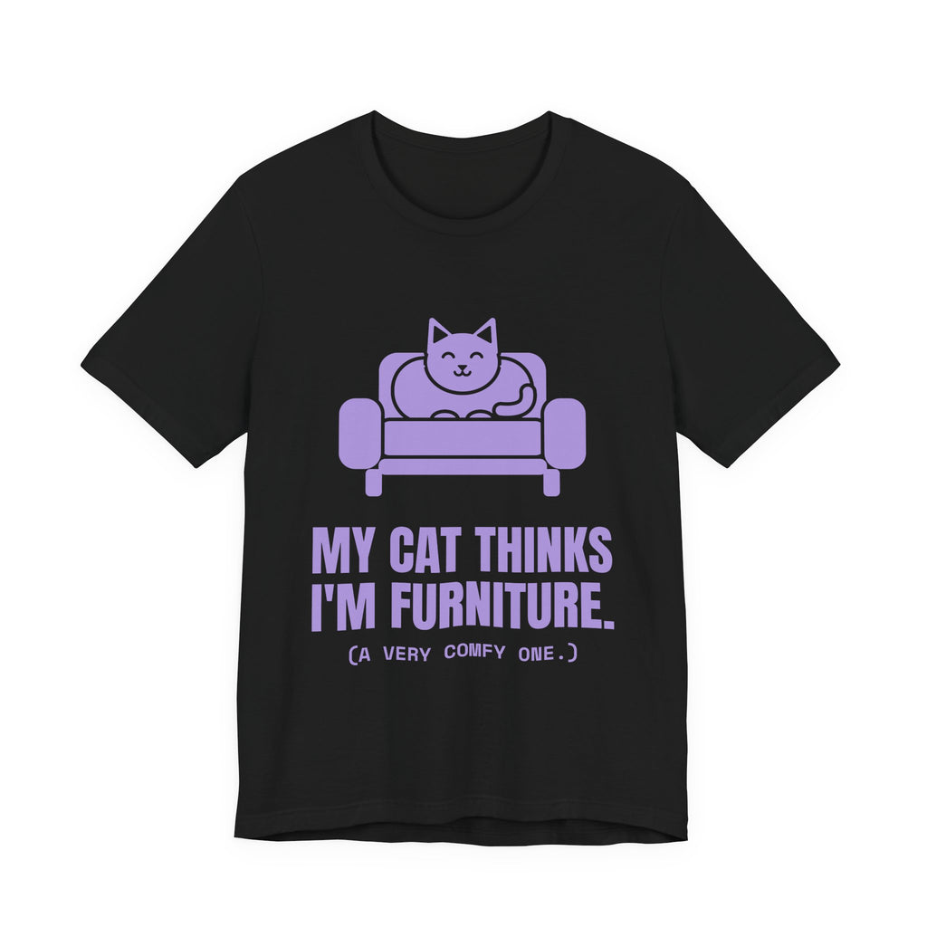My Cat Thinks I'm Furniture Tee (Lavender)