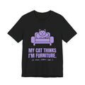 My Cat Thinks I'm Furniture Tee (Lavender)