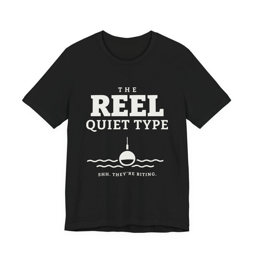 The Reel Quiet Type Tee (Dark)