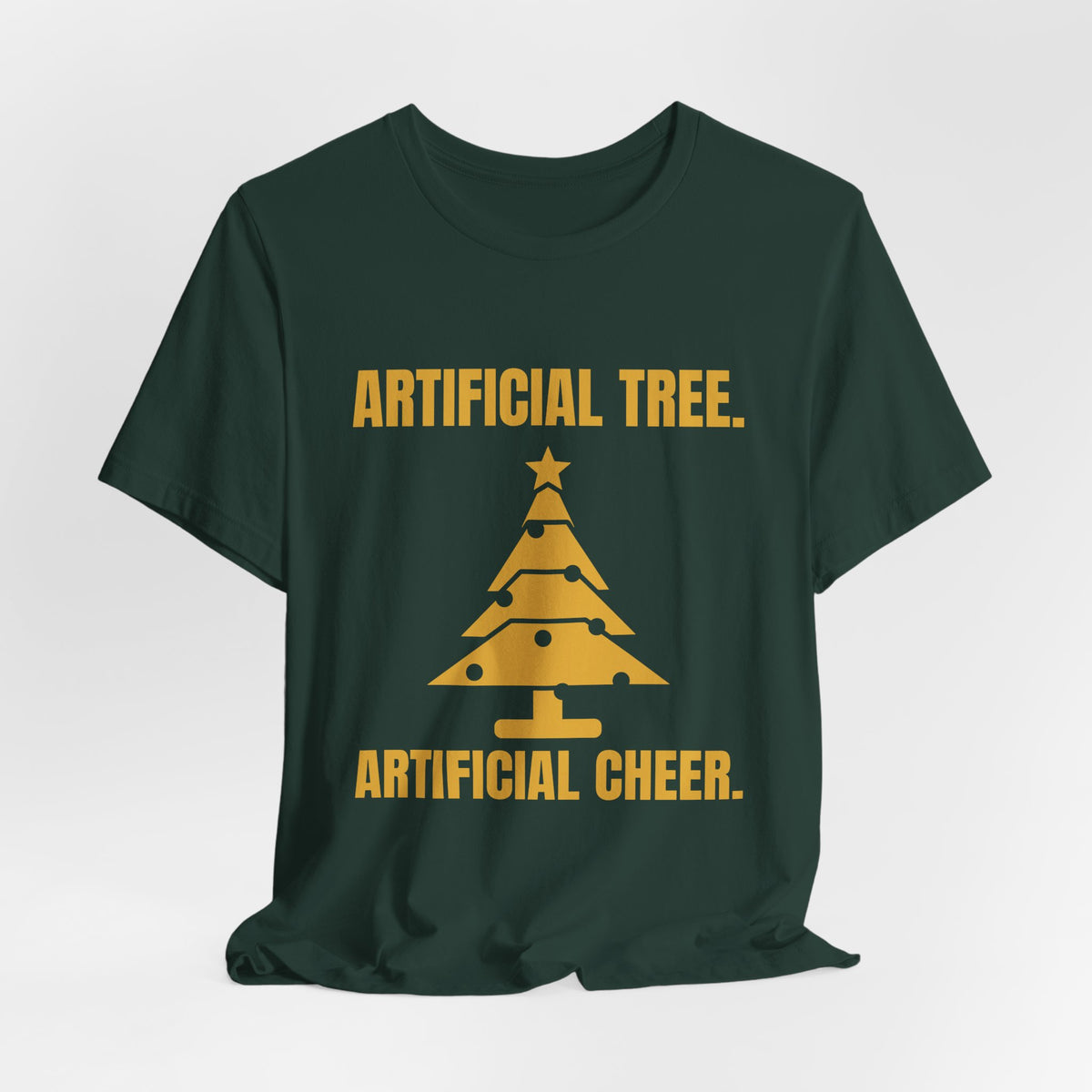 Artificial Tree Artificial Cheer Tee (Gold)