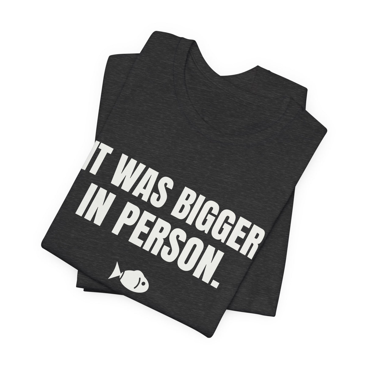 It Was Bigger in Person Tee (Dark)
