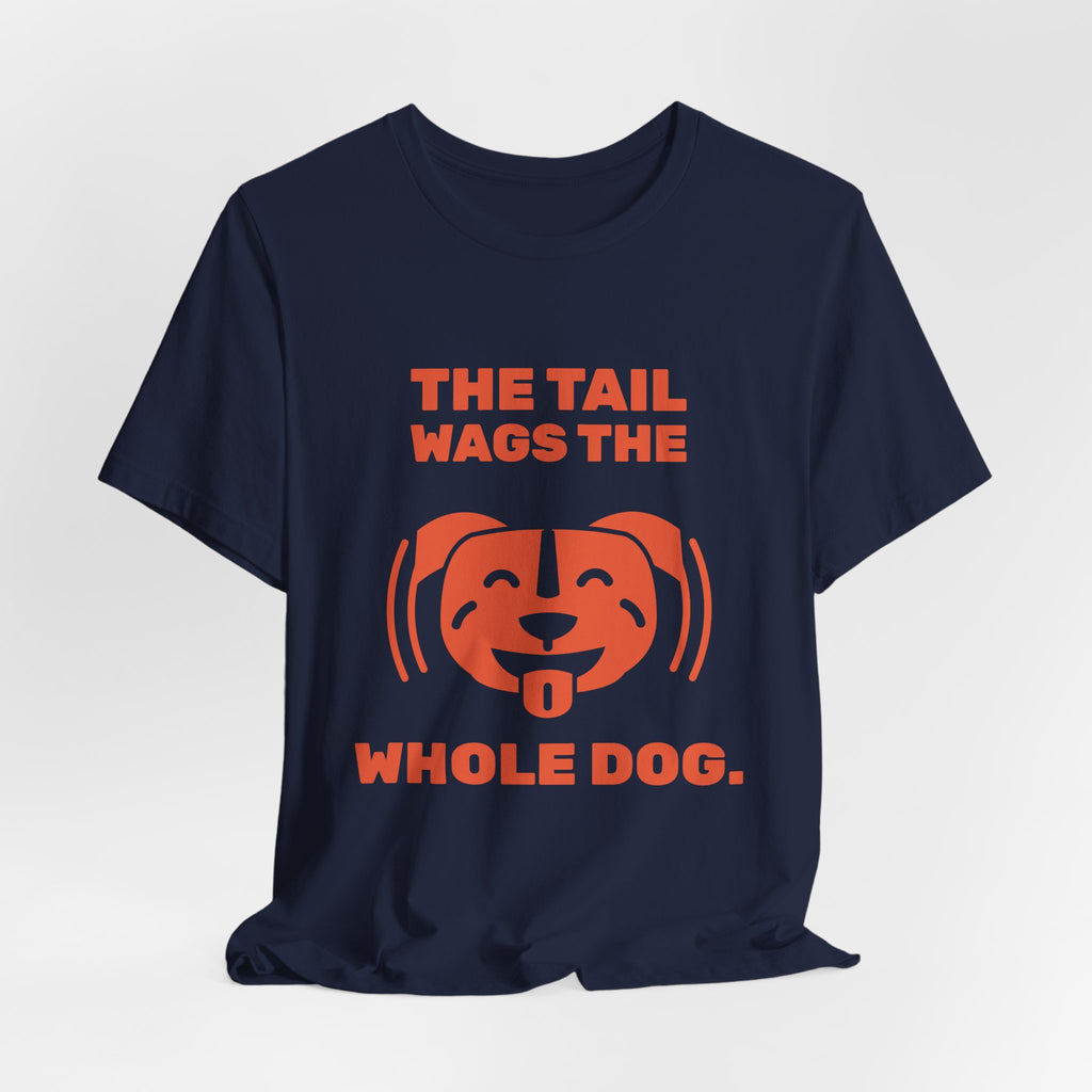 The Tail Wags the Whole Dog Tee (Orange)