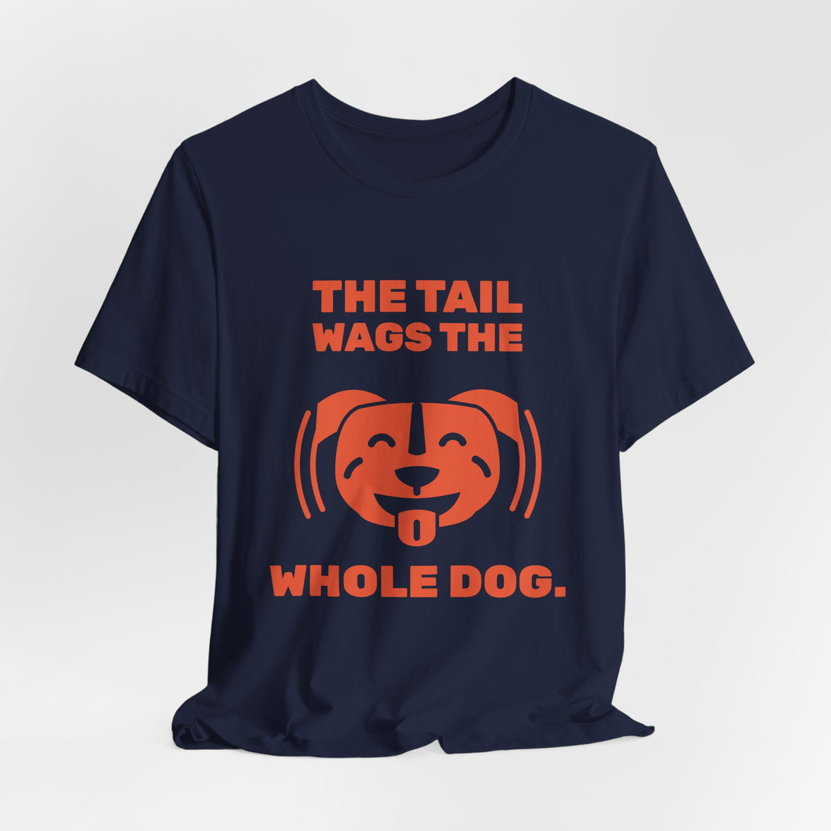 The Tail Wags the Whole Dog Tee (Orange)