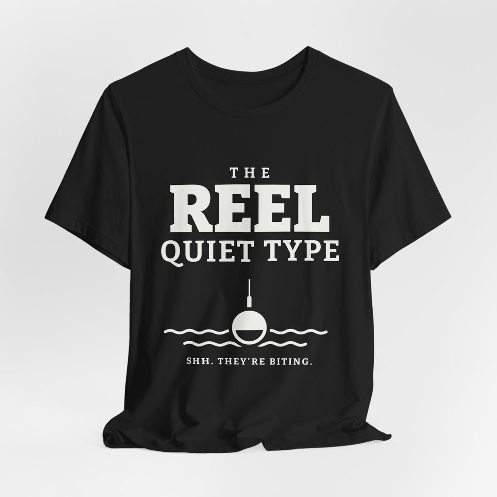 The Reel Quiet Type Tee (Dark)