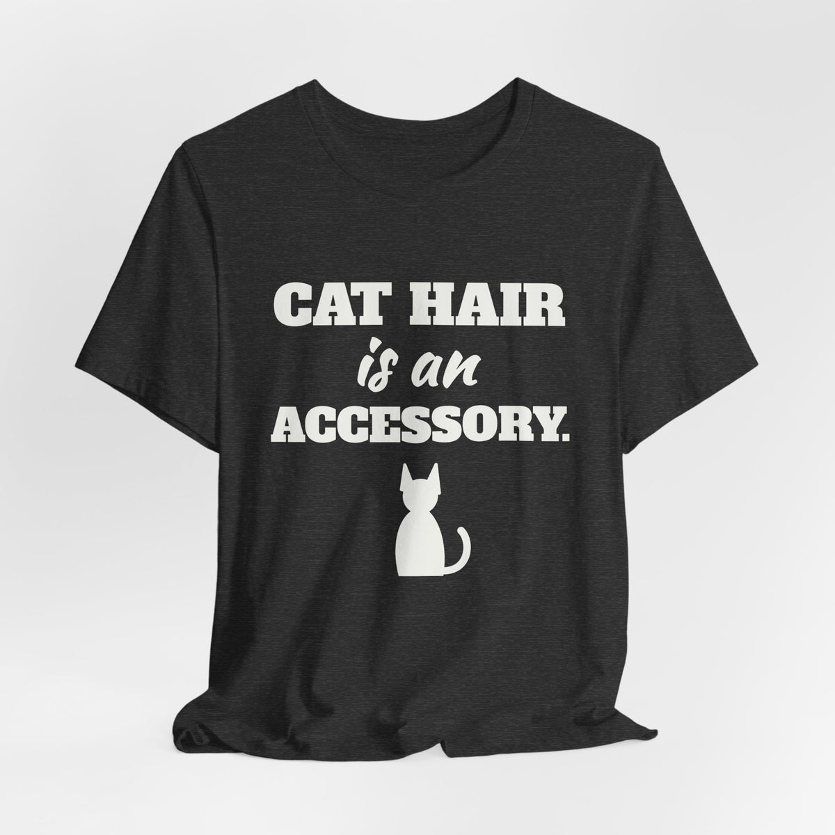 Cat Hair Is an Accessory Tee (Dark)