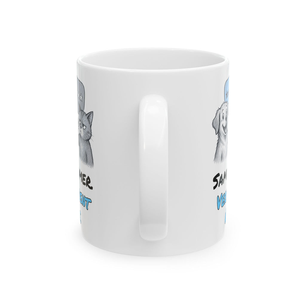 Same Groomer. Very Different Reviews. Mug