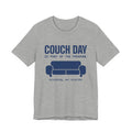 Couch Day Is Part of the Program Tee (Navy Blue Ink)