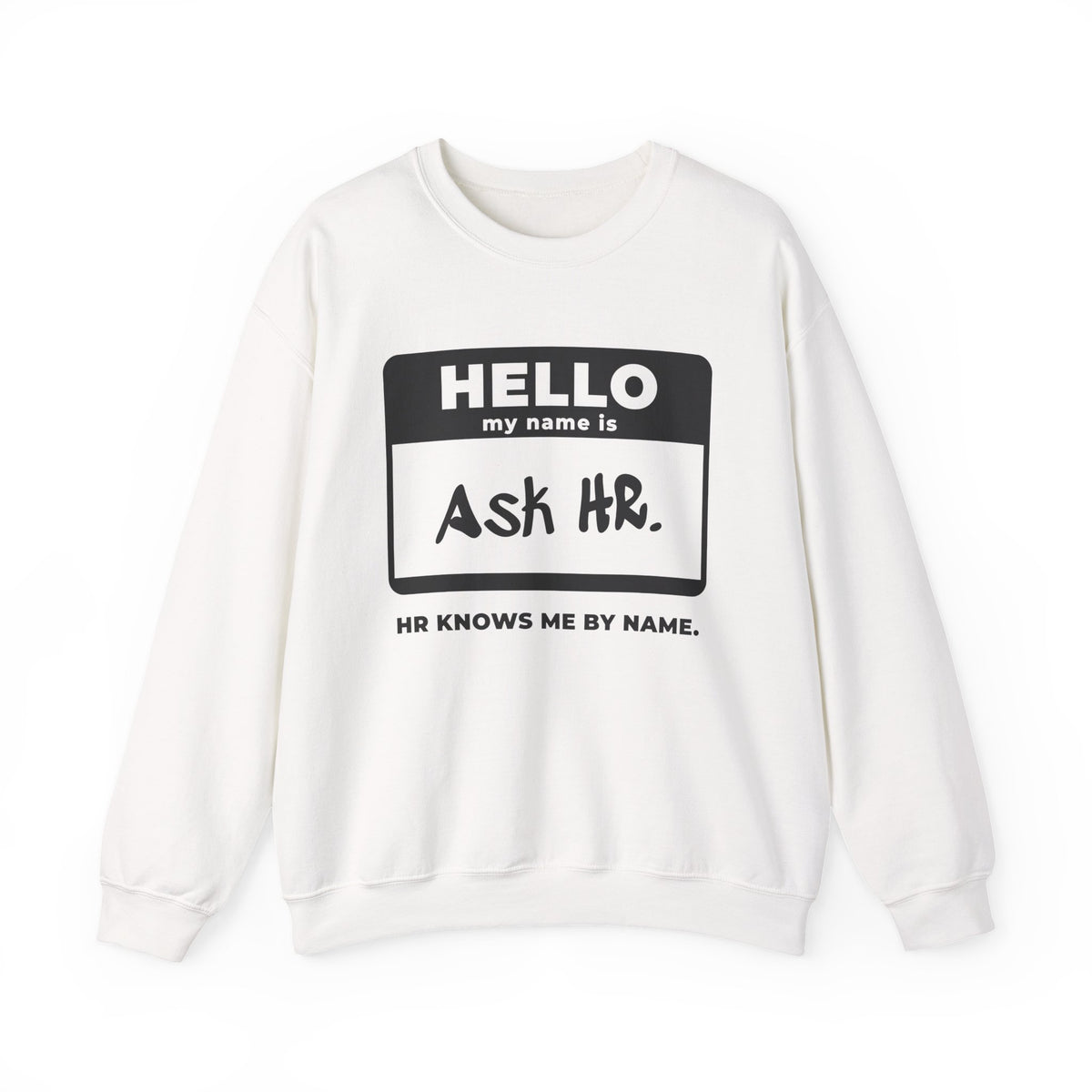 HR Knows Me by Name Crewneck Sweatshirt (Light)