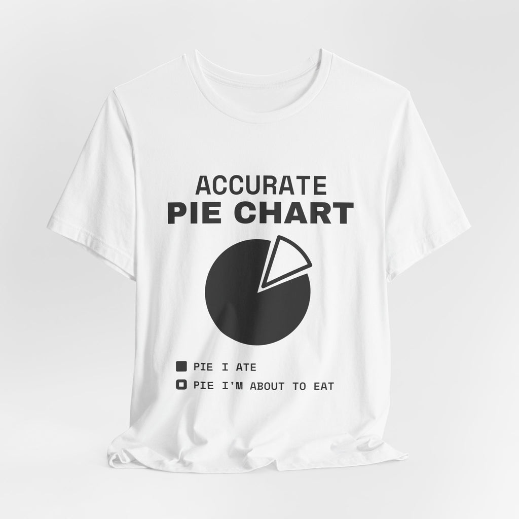 Accurate Pie Chart Tee (Light)