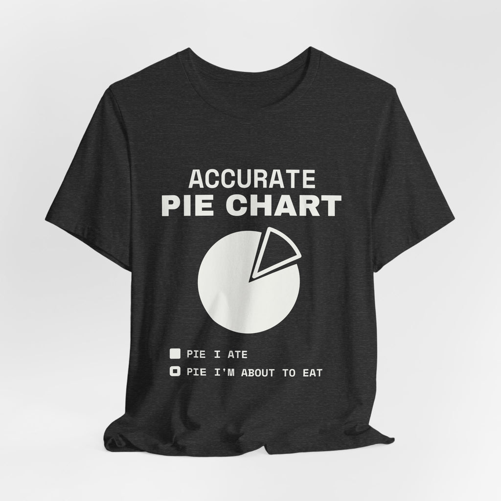 Accurate Pie Chart Tee (Dark)
