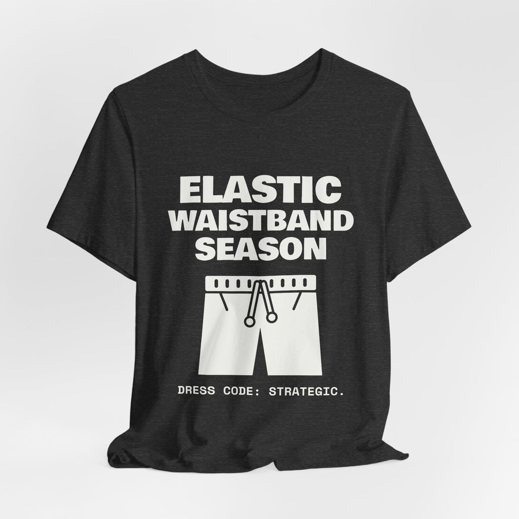 Elastic Waistband Season Tee (Dark)
