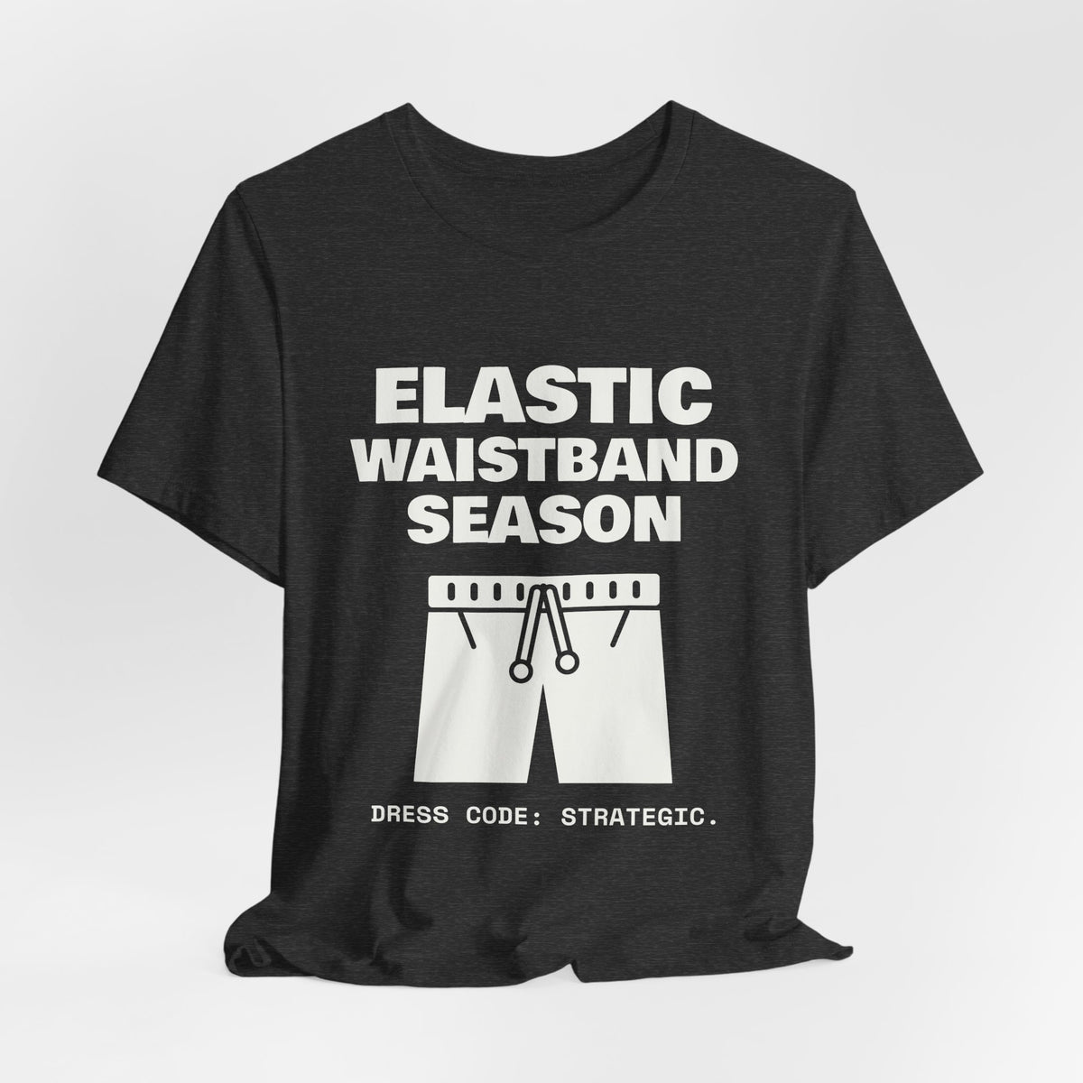 Elastic Waistband Season Tee (Dark)