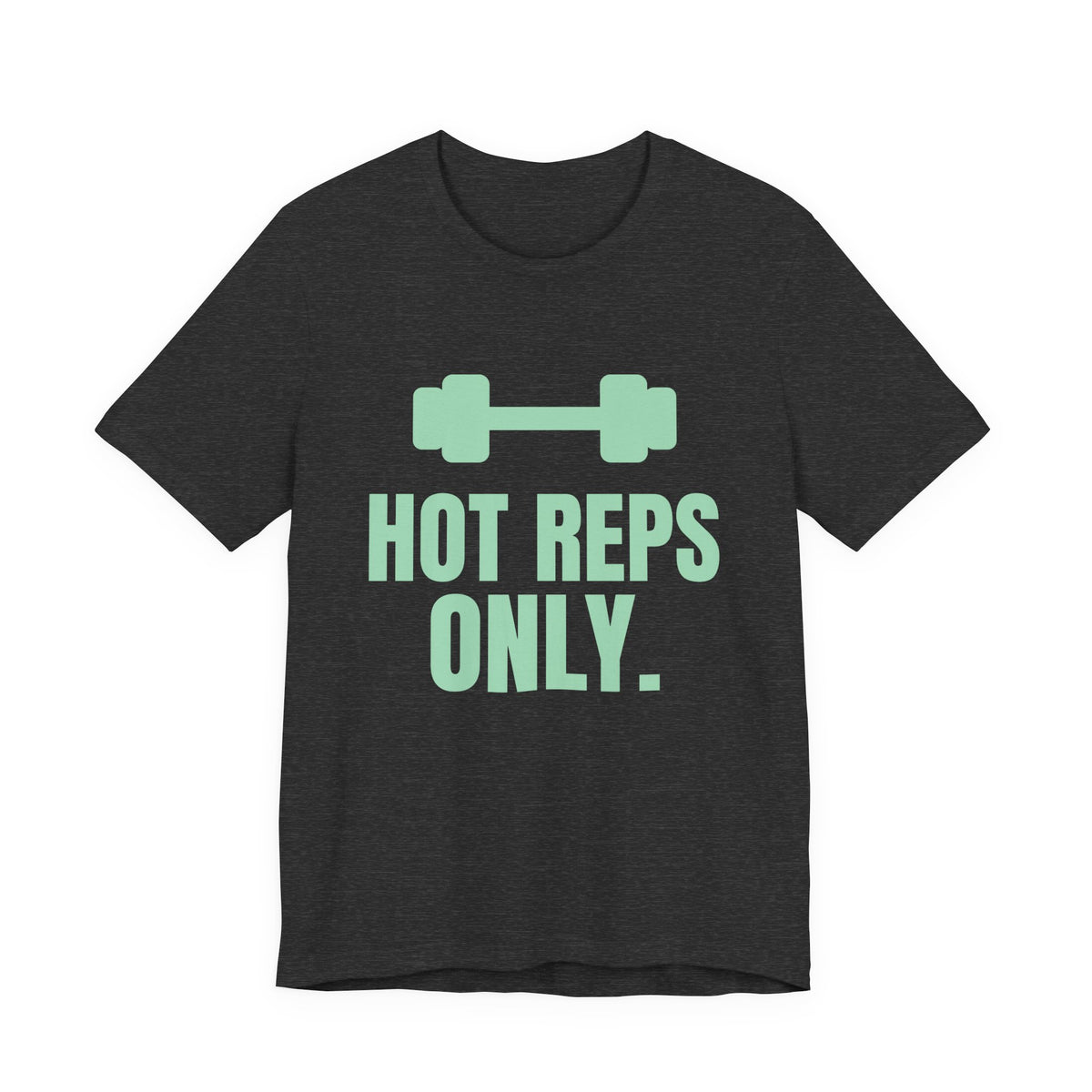Hot Reps Only Tee (Mint Green Ink)