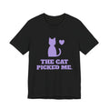 The Cat Picked Me Tee (Lavender)