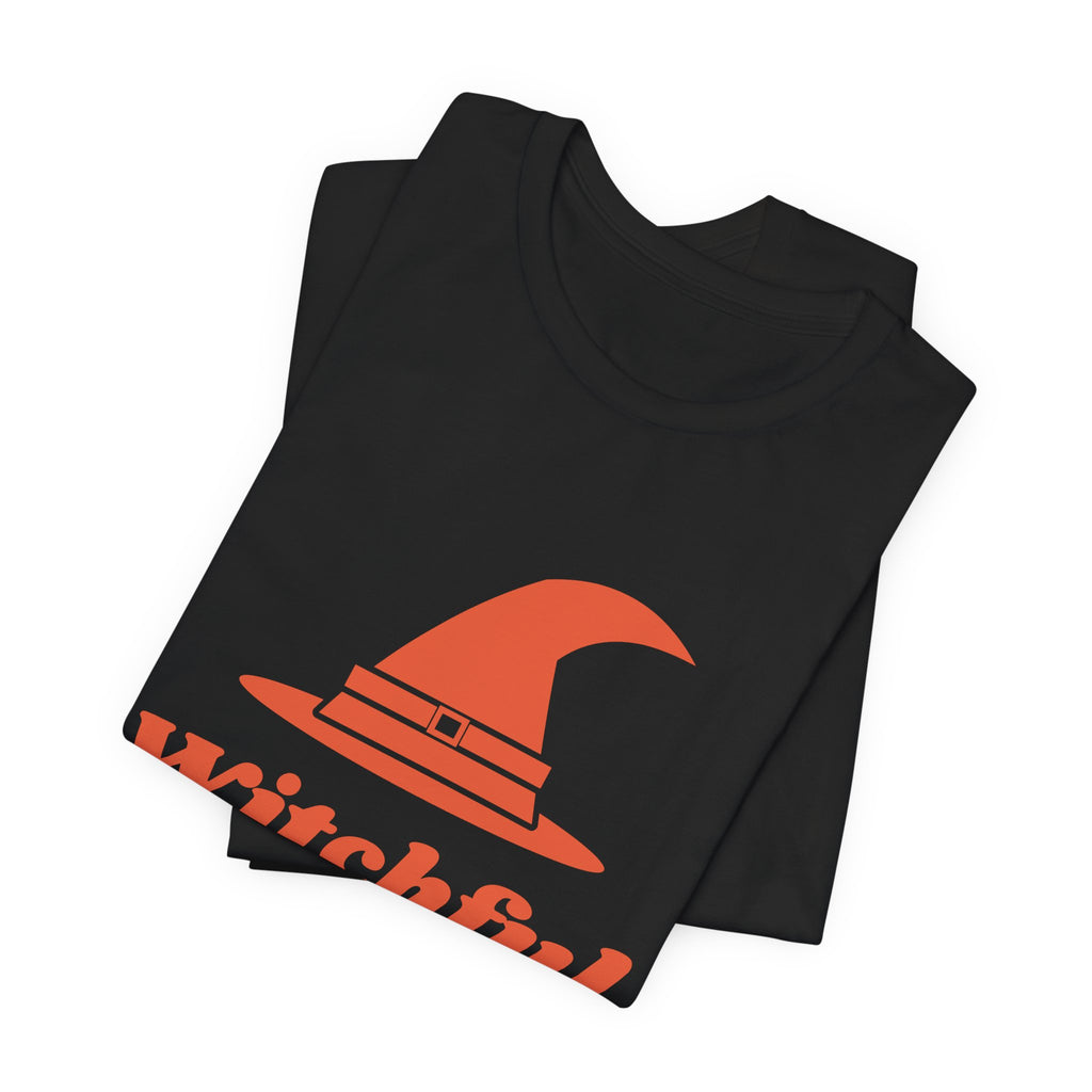 Witchful Thinking Tee (Black / Orange)