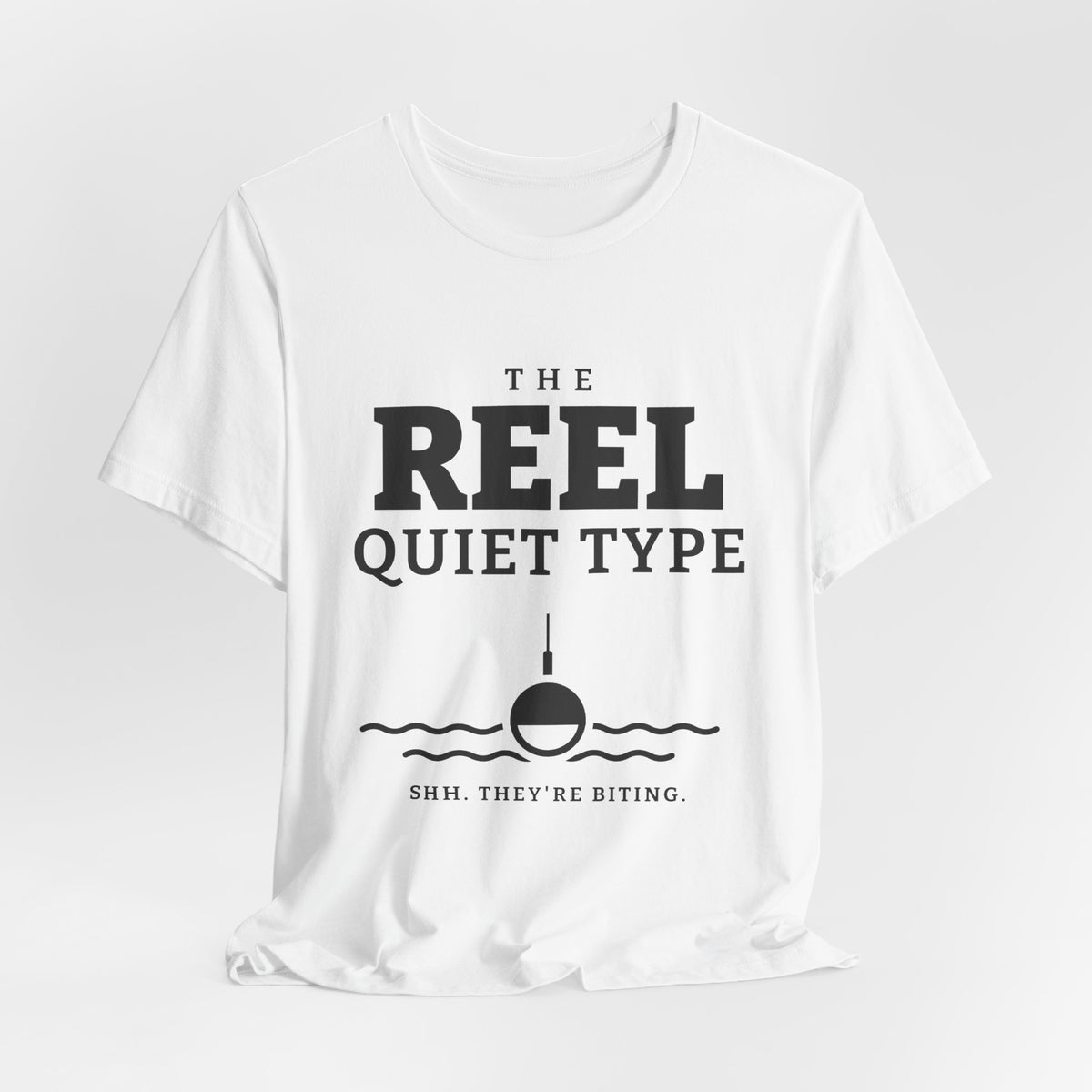 The Reel Quiet Type Tee (Light)