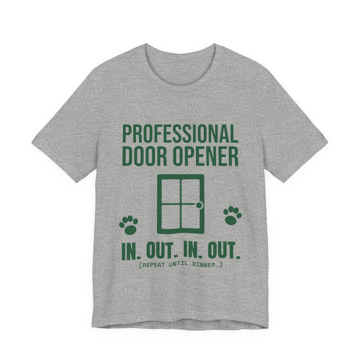 Professional Door Opener Tee (Forest Green Ink)