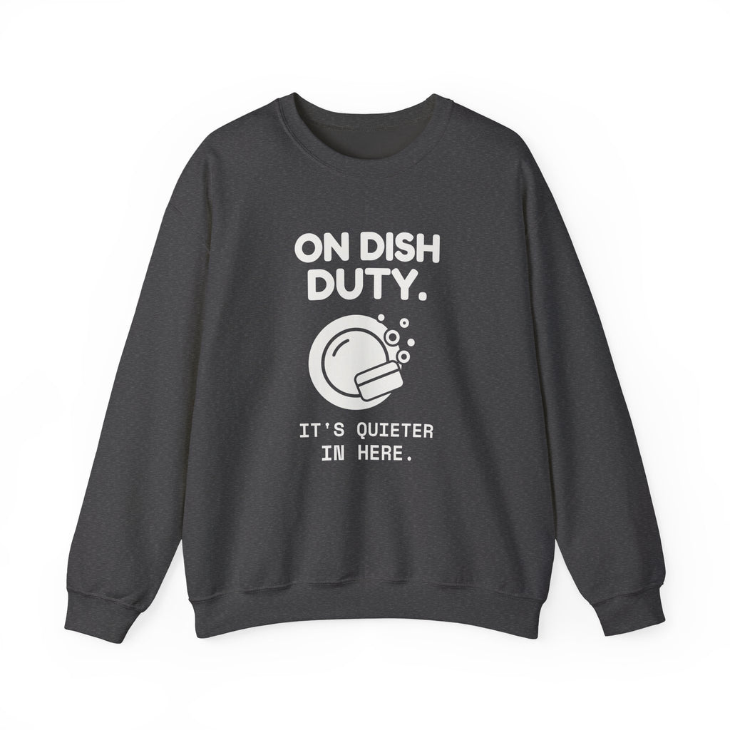 On Dish Duty Crewneck Sweatshirt (Dark)
