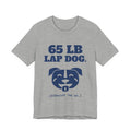 65 lb Lap Dog Tee (Navy Blue Ink)