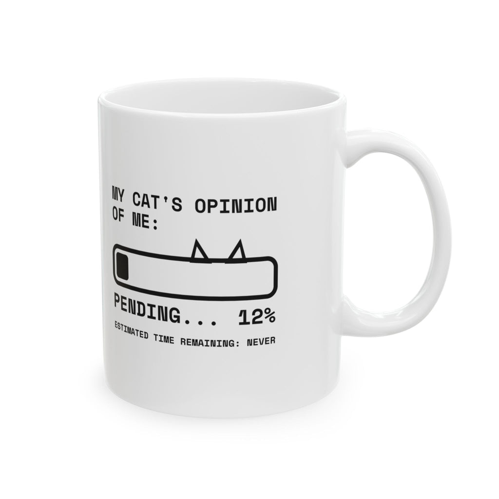 My Cat's Opinion of Me: Pending Mug