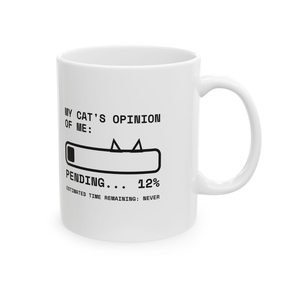 My Cat's Opinion of Me: Pending Mug