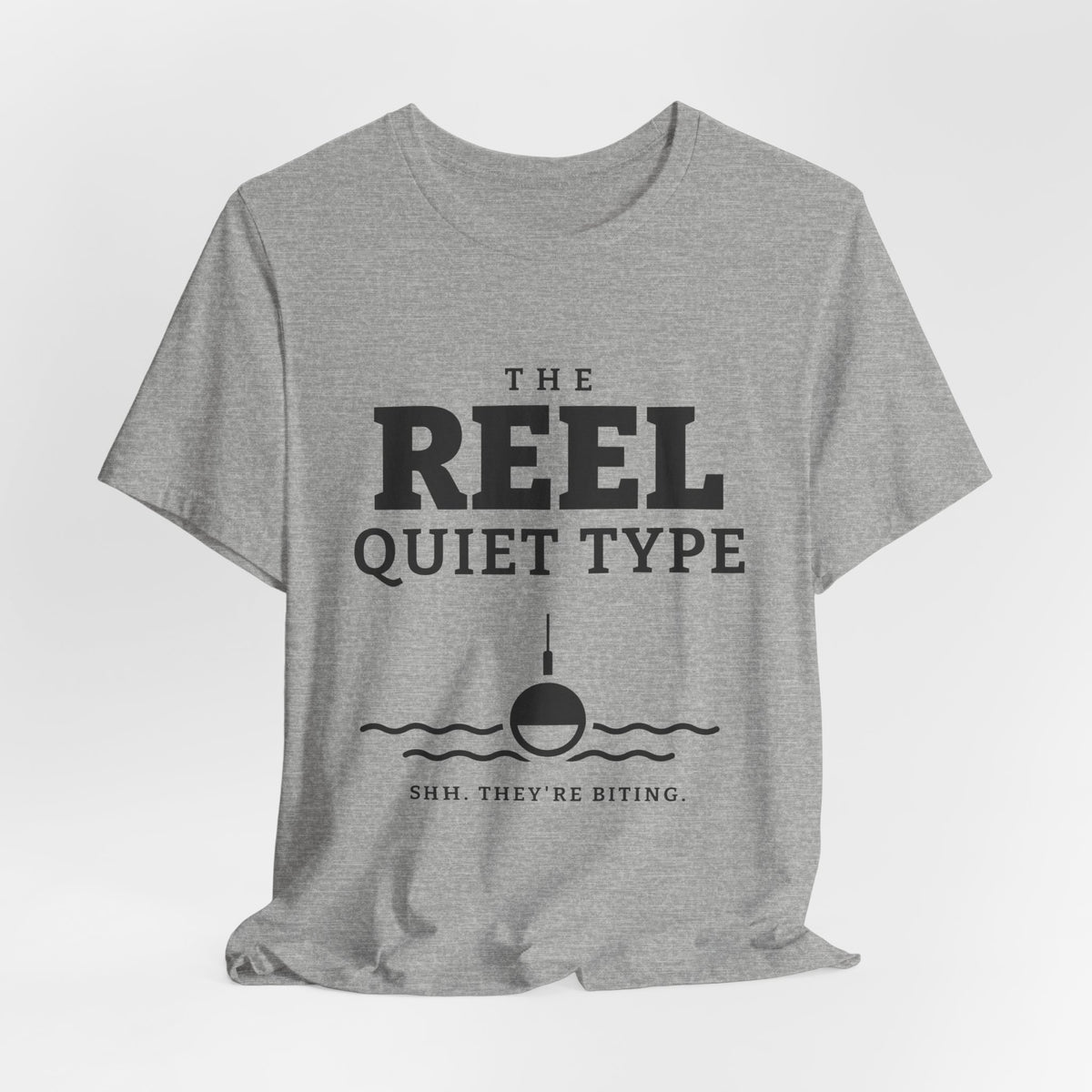 The Reel Quiet Type Tee (Light)