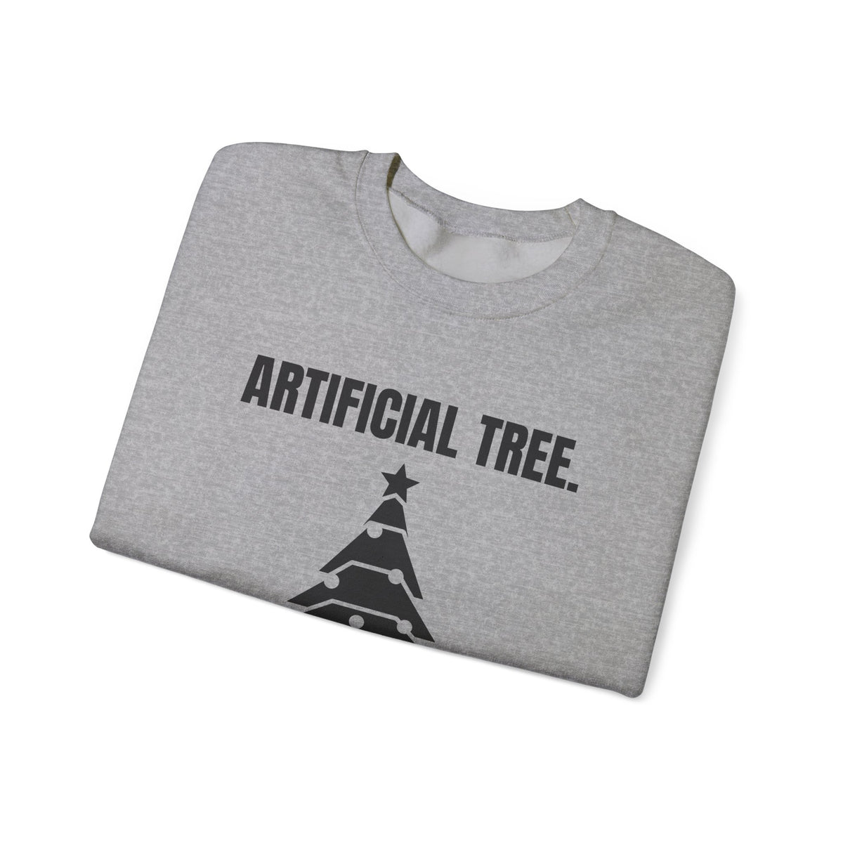 Artificial Tree Artificial Cheer Crewneck Sweatshirt (Light)