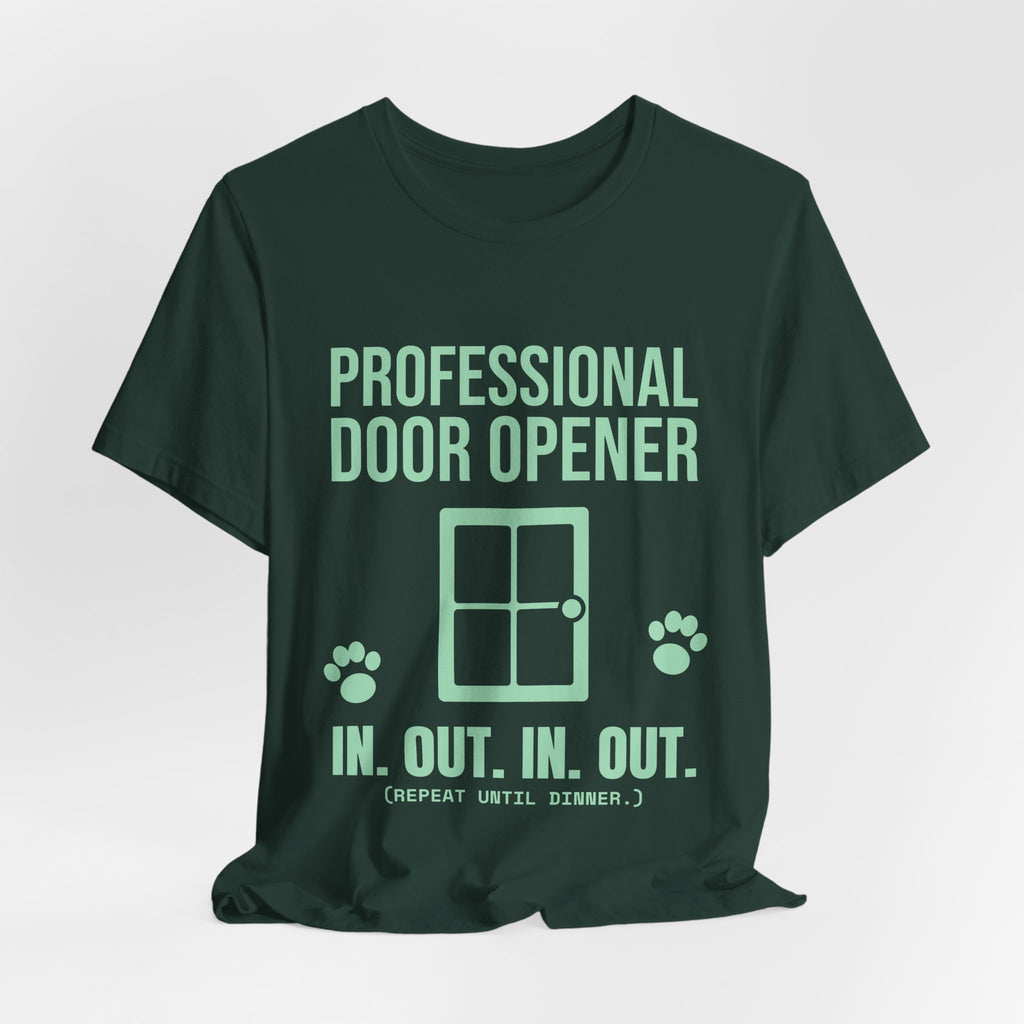 Professional Door Opener Tee (Mint Green Ink)