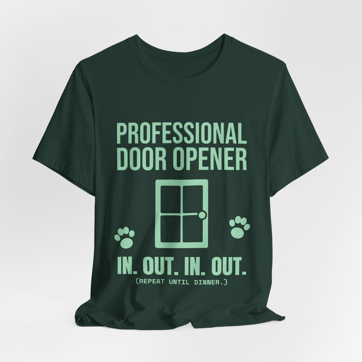 Professional Door Opener Tee (Mint Green Ink)