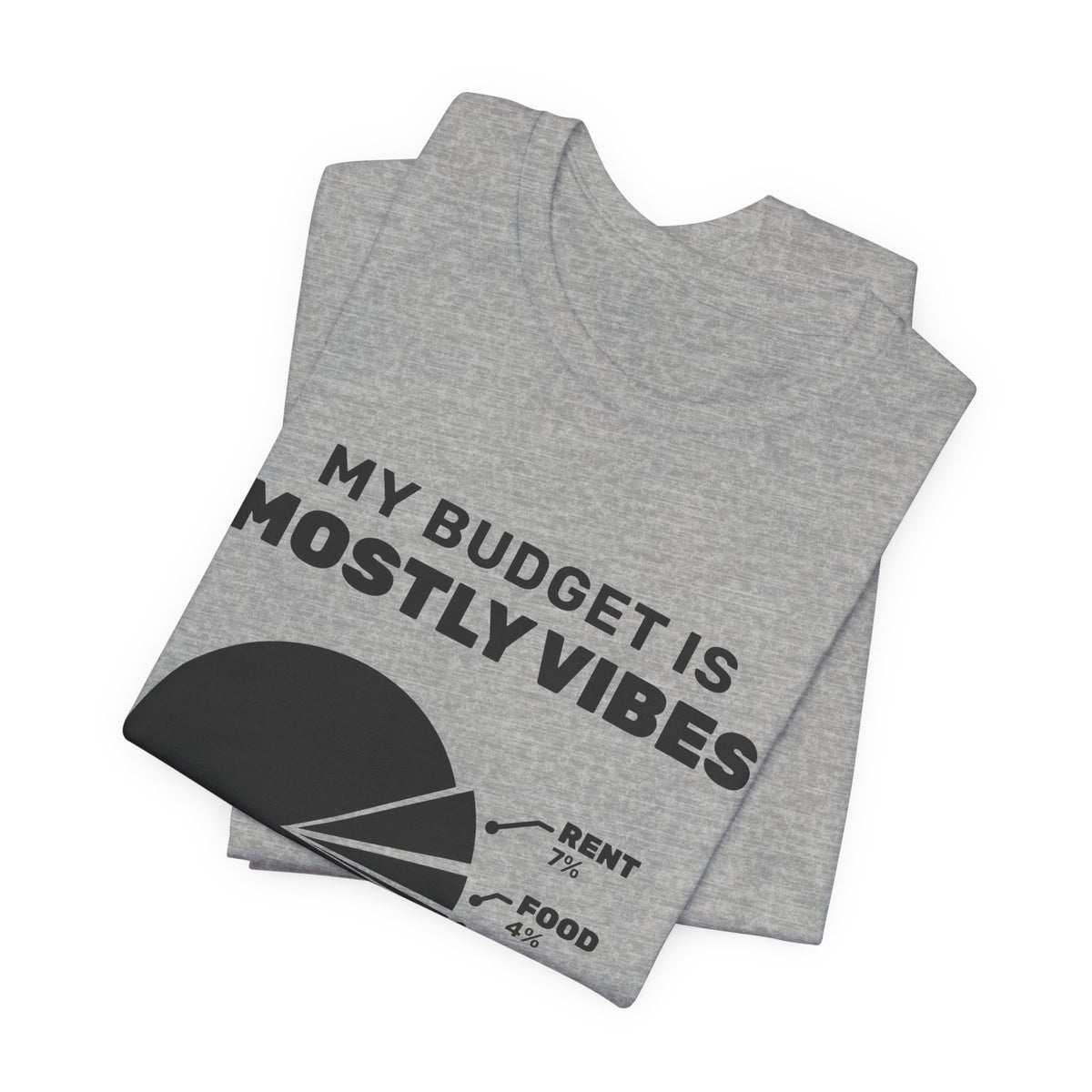 My Budget Is Mostly Vibes Tee (Light)