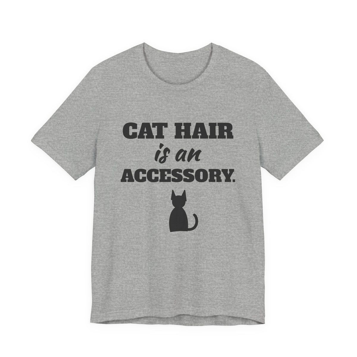 Cat Hair Is an Accessory Tee (Light)