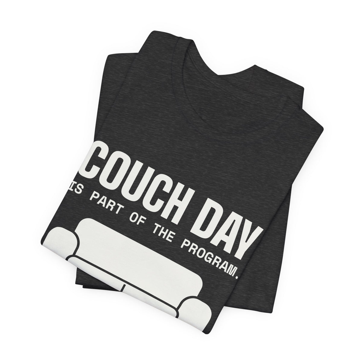 Couch Day Is Part of the Program Tee (Dark)