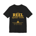 The Reel Quiet Type Tee (Gold Ink)