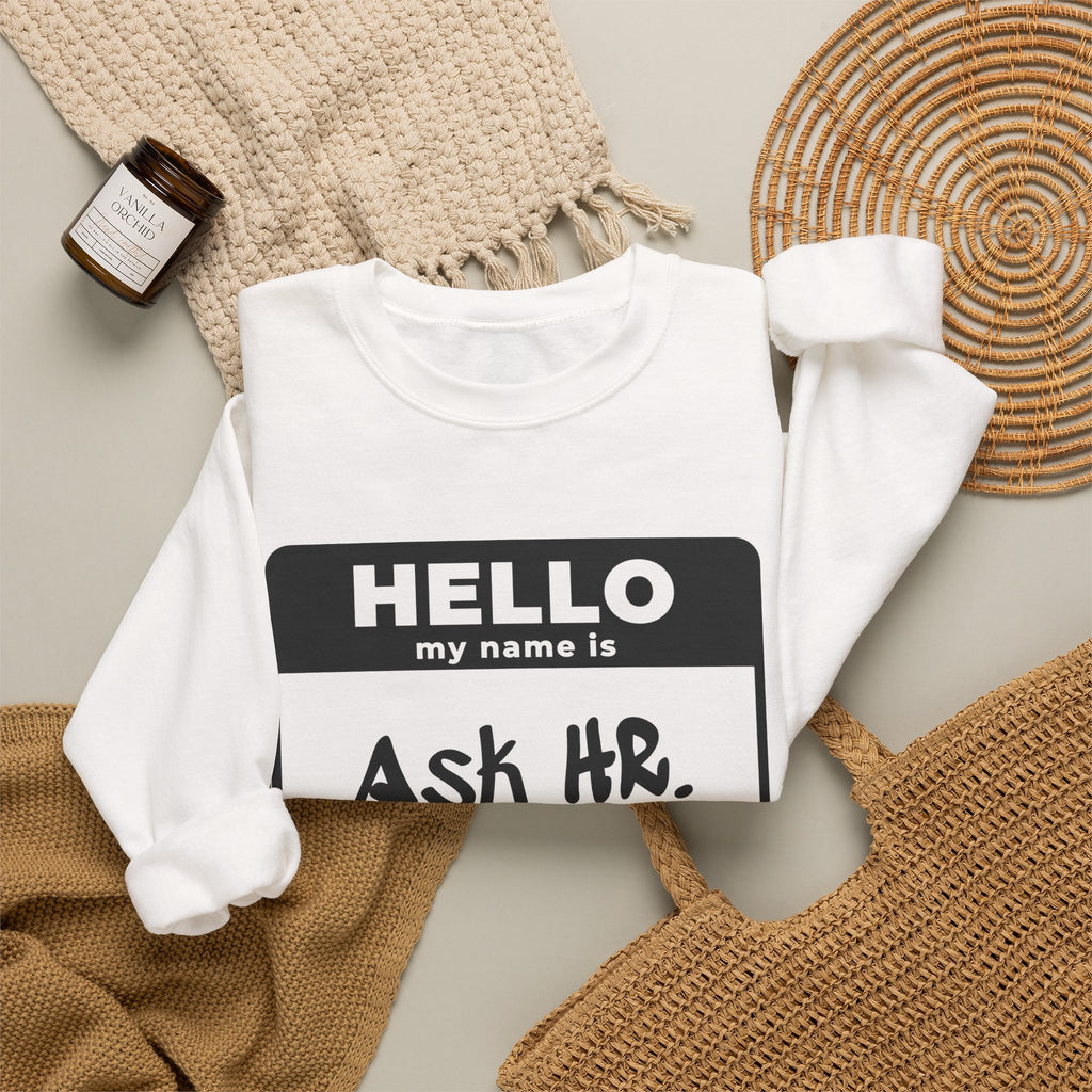 HR Knows Me by Name Crewneck Sweatshirt (Light)