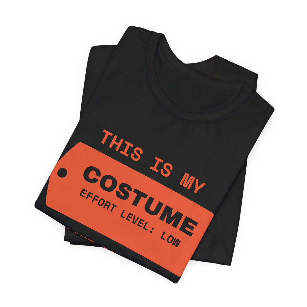 This Is My Costume Tee (Black / Orange)