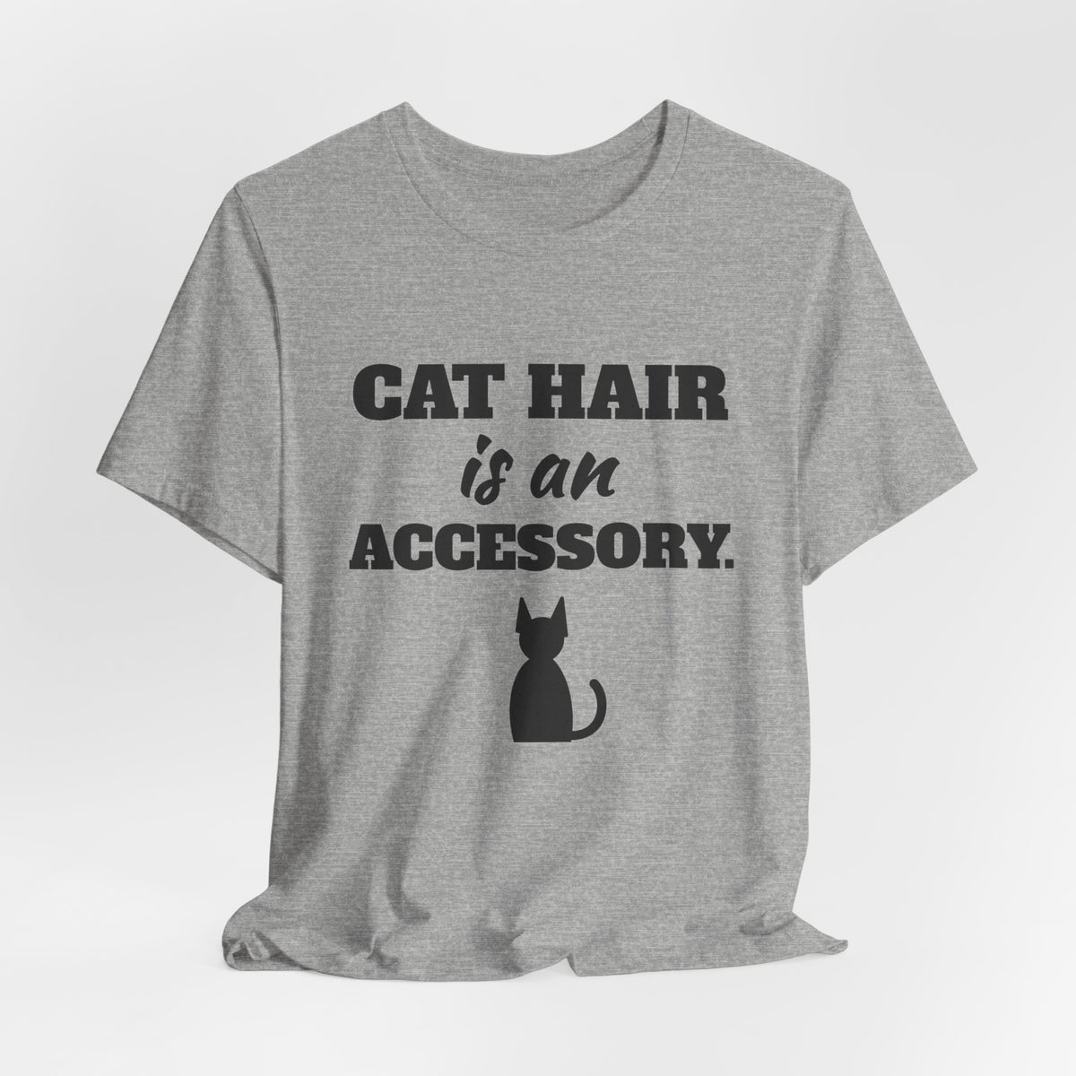 Cat Hair Is an Accessory Tee (Light)