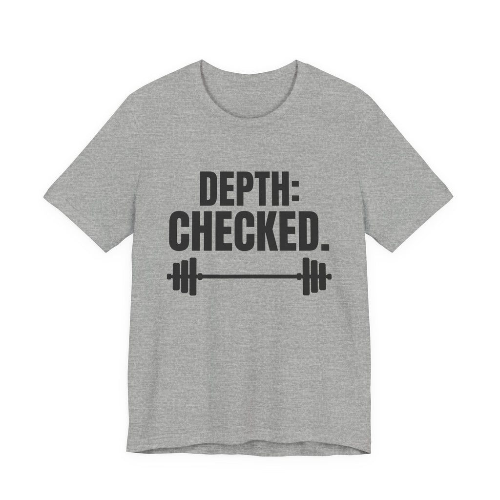 Depth: Checked Tee (Light)