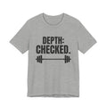 Depth: Checked Tee (Light)